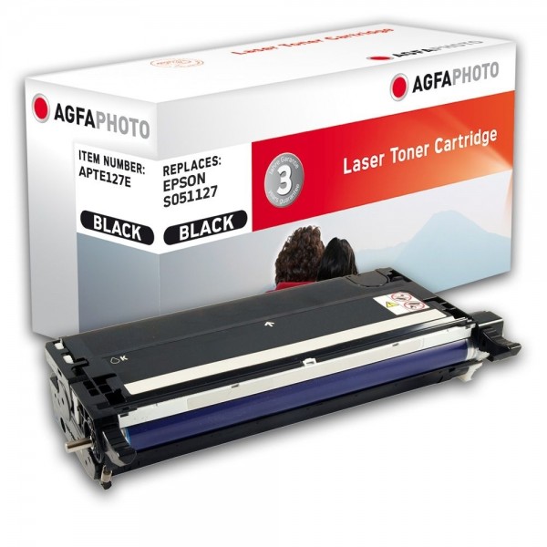 AGFA Photo Toner schwarz 127E für Epson Aculaser C3800 S051127