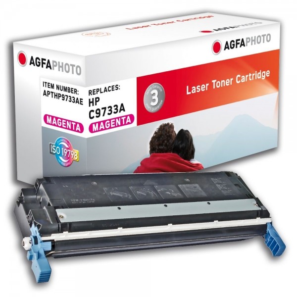 AGFA Photo Toner magenta HP9733AE für HP Color LaserJet 5500 Series