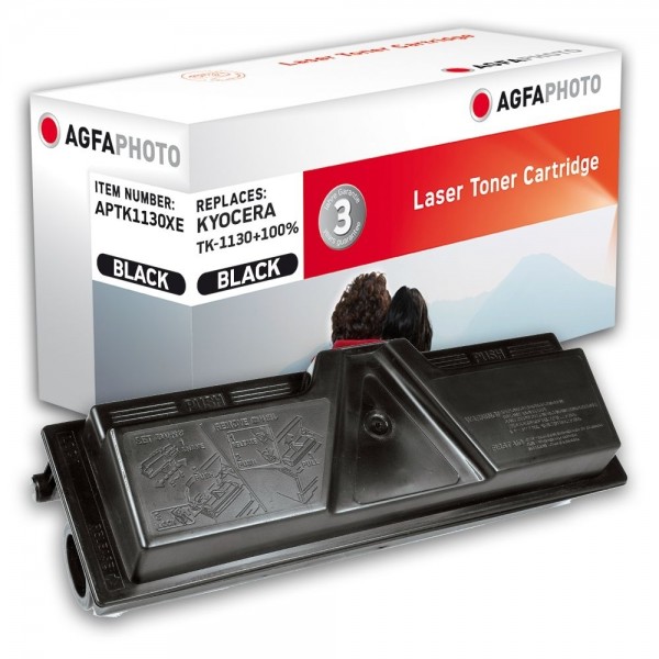 AGFA Photo Toner schwarz TK-1130XE für Kyocera FS-1030 1130 mfp