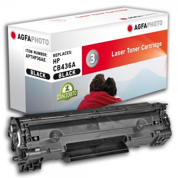 AGFA Photo Toner Schwarz HP36AE HP LaserJet M1120A M1522 P1503 P1504 P1505 P1506