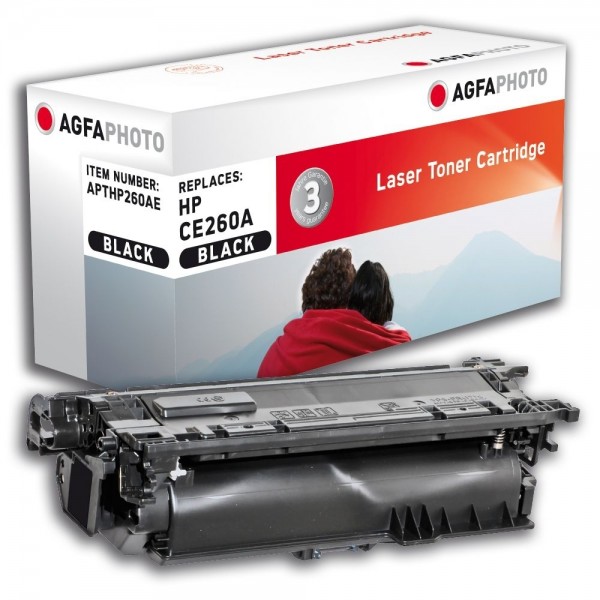 AGFA Photo Toner schwarz HP260AE für HP Color LaserJet CP4500 Series