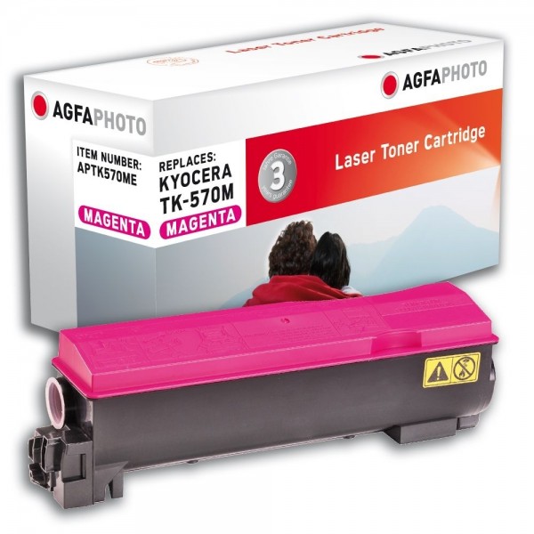 AGFA Photo Toner magenta TK-570ME für Kyocera FS-C5400DN