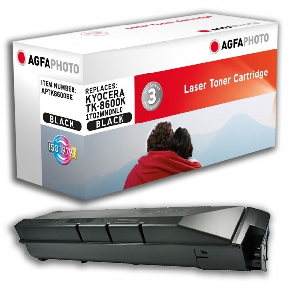 AGFA Photo Toner schwarz TK-8600BE für Kyocera FS-C8600 FS-C8650