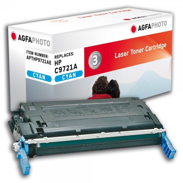 AGFA Photo Toner cyan HP9721AE für HP Color LaserJet 4600