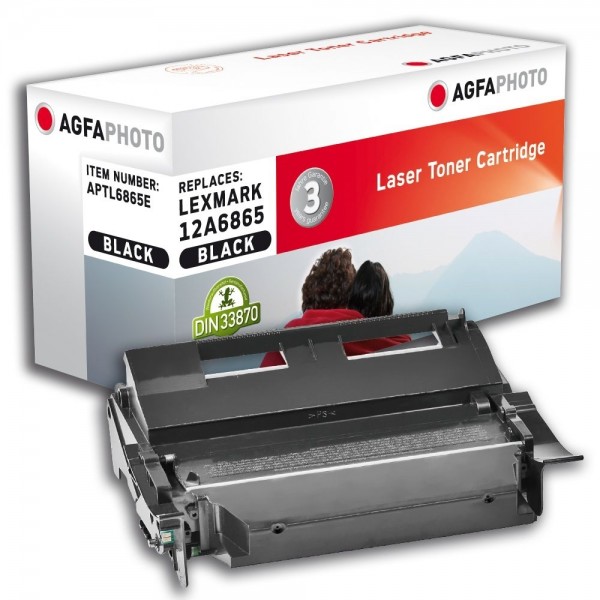 AGFA Photo Toner schwarz 6865E für Lexmark T620 622