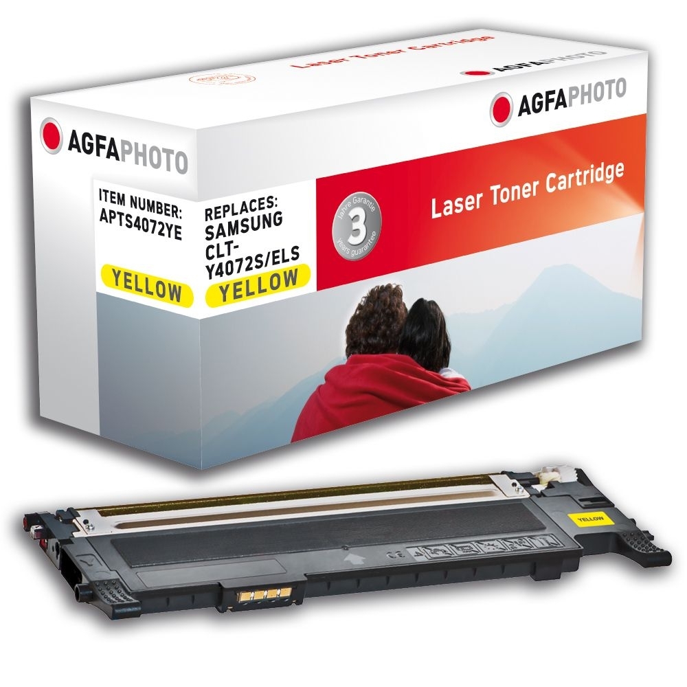 4x Ersatztoner komp.zu C4072 M4072 Y4072 K4072 für HP SAMSUNG CLX-3185FW 