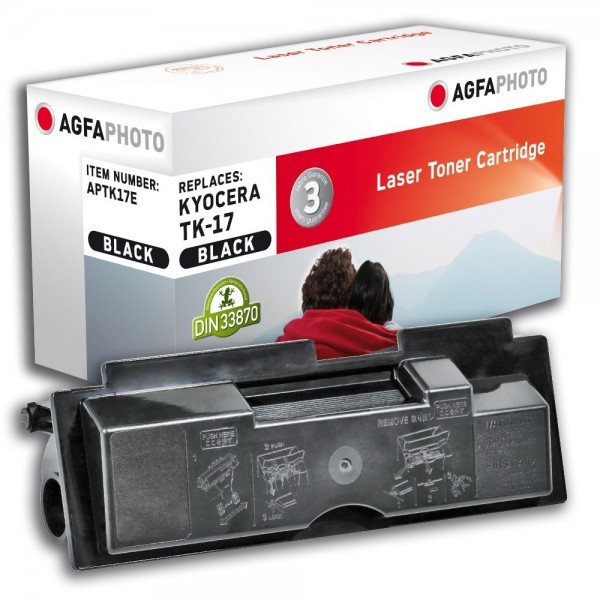 AGFA Photo Toner schwarz TK-17E für Kyocera FS-1000 FS-1010