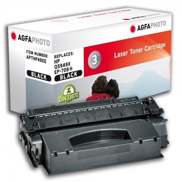 AGFA Photo Toner schwarz HP49XE für HP LaserJet 1160 LaserJet 1320