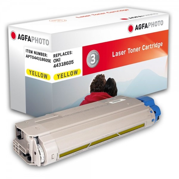 AGFA Photo Toner gelb 44318605E für OKI C710